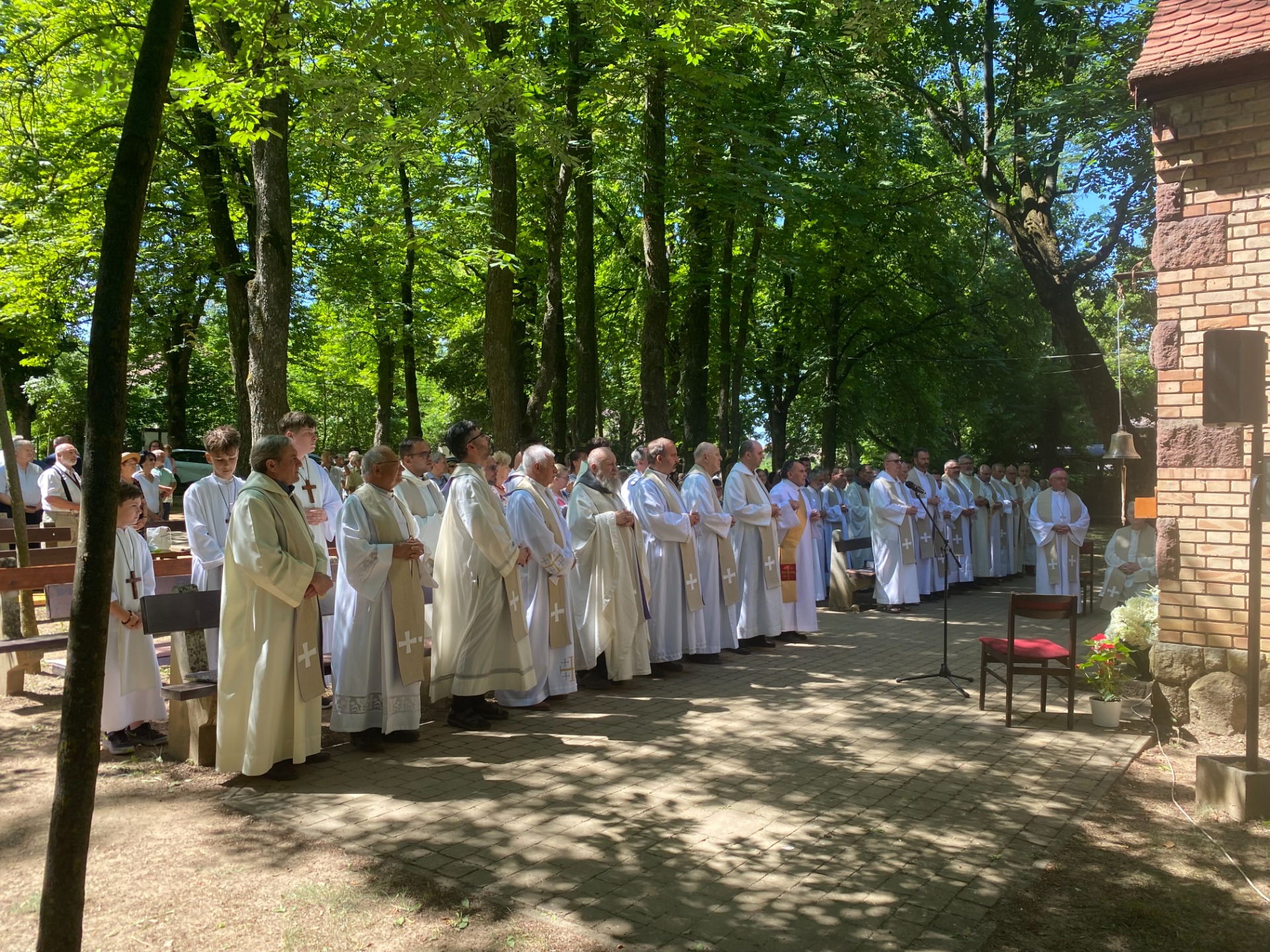 Borza Miklós katolikus esperes plébános ezüstmiséje 2026.06.23.